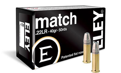 Eley Match .22LR Ammo