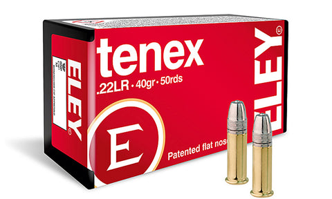 Eley Tenex 22 LR Rimfire Ammunition
