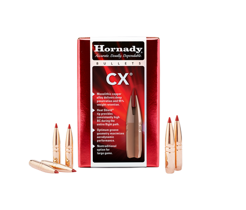 Hornady® CX™ Copper Alloy Hunting Bullet - 6.5mm/.264" - 130 Grain - 26178