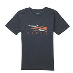 Sitka® Logo Tee SS - Black, Grey and Olive